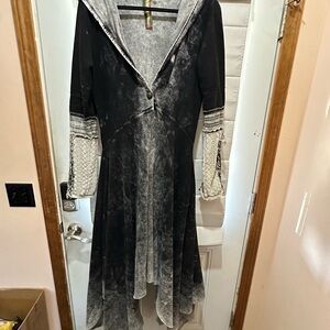 Aratta Black and Gray Knit Jacket